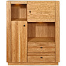 Wardrobe combined "Riko 2" P449.02, Color: Natural oak