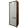 Cupboard «Monaco» P510.12, Material: backlit frame, Color: Oak Sutter + Gray Mocha