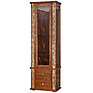 Showcase «Tunis» P343.19-1SH, Color: Rustic + gold