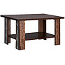 Coffee table «Tunis» P343.11SH, Color: Wenge + silver