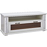 TV sideboard «Tunis» P343.15SH, Color: ivory+silver