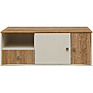 Sideboard «Next» P033.022, Material:  LDPE, Color: white + sonoma oak