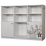 Sideboard «Sonata» P439.20D15, Color: Print "Paris"