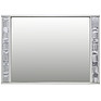 Mirror «Tunis» P344.03, Color: ivory+silver