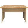 Table «Next» P033.051, Material:  LDPE, Color: white + sonoma oak