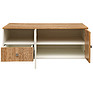 Sideboard «Next» P033.022, Material:  LDPE, Color: white + sonoma oak