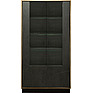 Cabinet «Line» P619.10, Color: Stone gray / Wotan Oak / Black