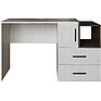 Desk «Luna» P049.501, Color: pine raders + onyx