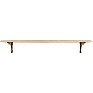 Shelf «Аlezi 2» P350.28, Color: ivory+gold