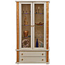 Showcase «Tunis» P343.20SH, Color: ivory+gold
