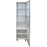 Bookcase «Lazio» P634.05-01, Color: Glossy white 