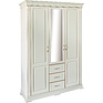 Wardrobe «Verdi Lux» P434.10, Color: ivory+gold