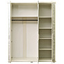 Wardrobe «Tunis» P344.01, Color: ivory+silver