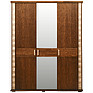 Wardrobe «Tunis» P344.01, Color: venge+gold