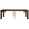 Table «Tunis 14» P352.03, Color: Wenge + silver