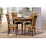 Table «Verdi 12A» P318.07, Color:  Rustical oak with patina