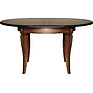 Table «Verdi 12A» P318.07, Color:  Rustical oak with patina
