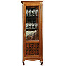 Showcase «Vidana Ljuks 1z» П446.01з, Color: Cognac