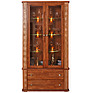 Showcase «Tunis» P343.20SH, Color: Rustic + gold