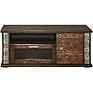 TV sideboard «Tunis» P343.18SH, Color: Wenge + silver
