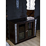 Sideboard «Tunis» P343.16SH, Color: Wenge + silver