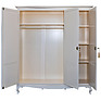 Wardrobe «Vidana Ljuks» P445.01, Color: Light rum