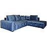 Corner sofa «Kubus» (2мL/R904мR/L), Material: textile, Onlay: 19 gr.
