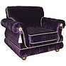 Armchair «Caesar» (12), Material: textile, Onlay: 25 gr.