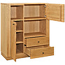 Wardrobe combined "Riko 2" P449.02, Color: Natural oak