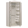 Corner cabinet «Sonata» P439.08D15, Color: Print "Flower"