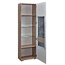 Showcase «Arno» P448.01, Color: Bordeaux Oak + White