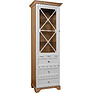 Showcase «Scandy» P515.04, Color: Oak Santana + white