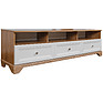TV sideboard «Skandy» P515.14, Color: Oak Santana + white