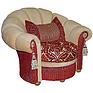 Armchair «Madeleine Royal» (12), Material: textile, Onlay: 24 gr.