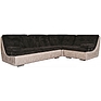 Corner sofa «Malibu» (03+30м+90+10+03), Material: textile, Onlay: 21 gr.
