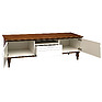 TV sideboard «Iris» P529.02, Color: White gloss + rustic oak