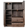 Wardrobe combined "Riko 2" P449.02, Color: wenge