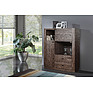 Wardrobe combined "Riko 2" P449.02, Color: wenge