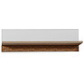 Shelf «Rondo» P553.13, Color: Wotan Oak + White