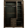Wardrobe «Verdi Lux» P434.10, Color: Tobacco