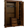 Wardrobe «Verdi Lux» P434.10, Color: Cherry