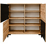 Curbstone «Blackwood» P556.05, Color: Wotan oak + black