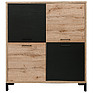 Curbstone «Blackwood» P556.05, Color: Wotan oak + black