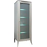 Шкаф с витриной «Тиффани 2425» БМ680, Цвет: Олива