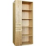 Bookcase "Hedmark 2355-01Br" BM762, Color: Natural oak