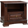 Bedside nightstand «Piemont» P562.03, Color: Red tree