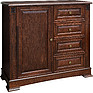 Combined cabinet «Piemont» P562.02-2, Color: Red tree