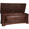 Chest «Piemont» P562.25, Color: Tobacco