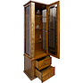 Showcase «Tunis» P343.19-1SH, Color: дуб рустикаль с золочением