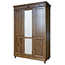 Wardrobe 3d «Ustina 2358-01» BM691, Color: Nut